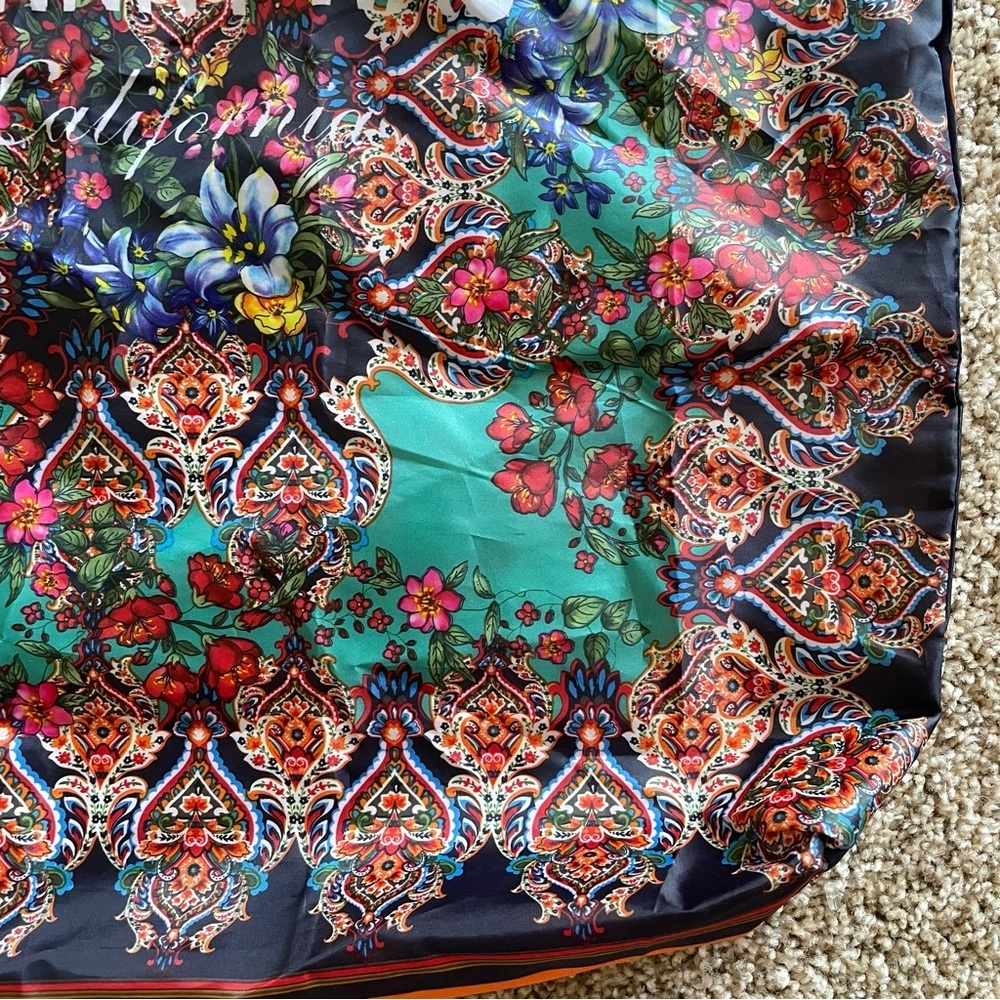 Johnny Was Reusable California Tote Bag 15”x18” - Picture 5 of 14